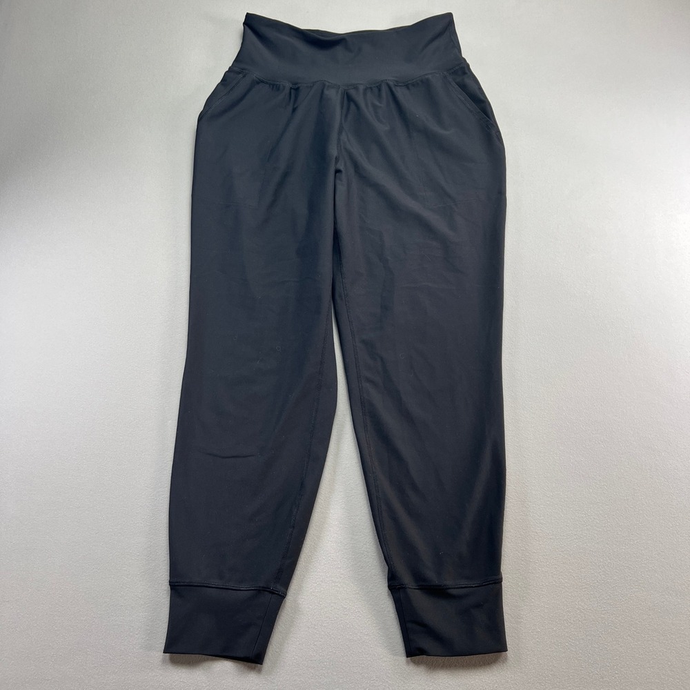 Old Navy Active Elevate Go Dry Leggings Womens Large Black Stretch Gym Training